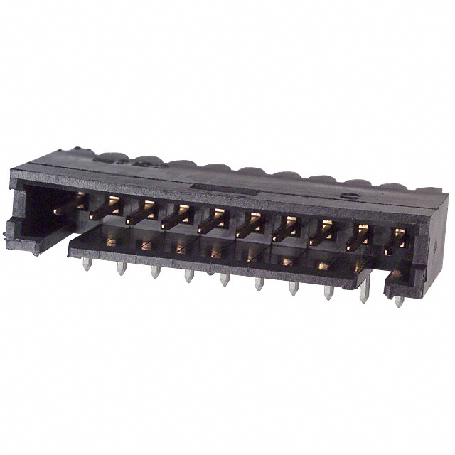 102203-7 TE Connectivity AMP Connectors  Headers Male Pins
